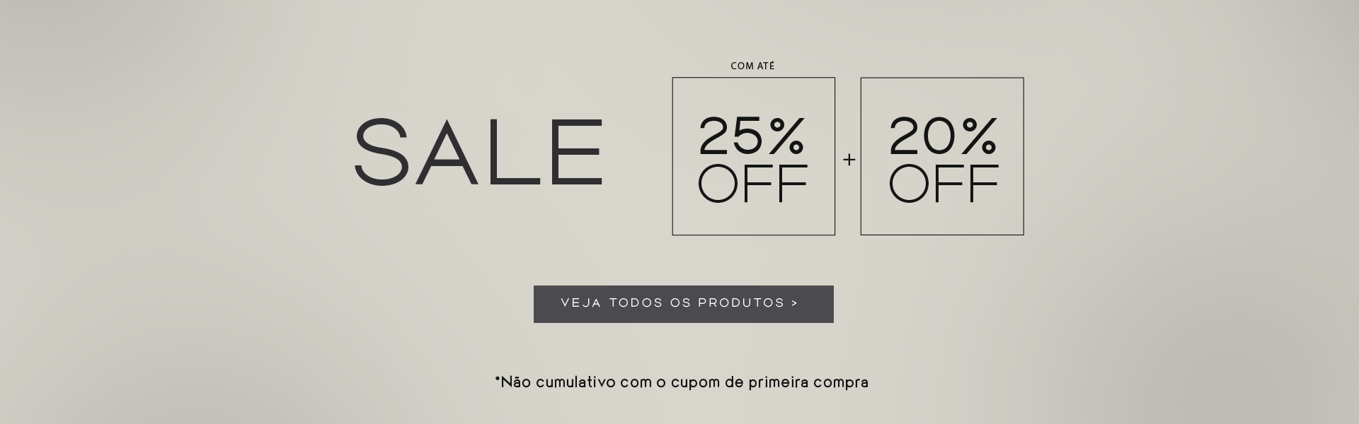Banner Sale 25 OFF