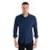 Camisa Manga Longa Slim Malha Poliamida - Marinho - 2