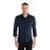 Camisa Manga Longa Slim Malha Poliamida - Marinho Noite - 4