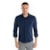 Camisa Manga Longa Slim Malha Poliamida - Marinho - 3
