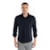 Camisa Manga Longa Slim Malha Poliamida - Marinho Noite - 6