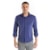 Camisa Manga Longa Slim Malha Poliamida - Indigo - 3