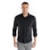 Camisa Manga Longa Slim Malha Poliamida - Preto - 4