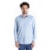 Camisa Social Slim Maquinetada Ruth - Azul Claro - 45