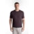 Camiseta Manga Curta Algodão Soft - Marrom Escuro - P