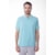 Polo Manga Curta Piquet Com Friso - Verde Agua - P
