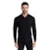 Polo Manga Longa Suedine - Preto - G