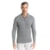 Polo Tricot Manga Longa - Cinza Medio - M