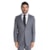 Terno Slim Liso Extra - Cinza Claro - 48
