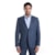 Terno Xadrez Slim Premium - Azul Medio - 46